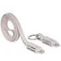 Mars Gaming MCA-ECO Pack 2 Cables USB 2.0 (Lightning, MicroUSB, USB-C, USB-A)